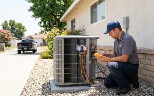 ac-repair-anaheim-technician-testing-unit