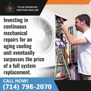 ac repair vs cooling system replacement